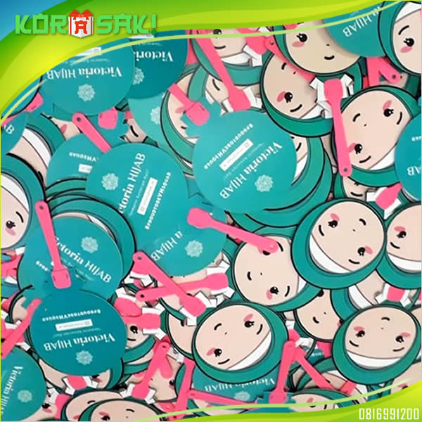 Hand Fan - Cetak Kipas Plastik PVC
